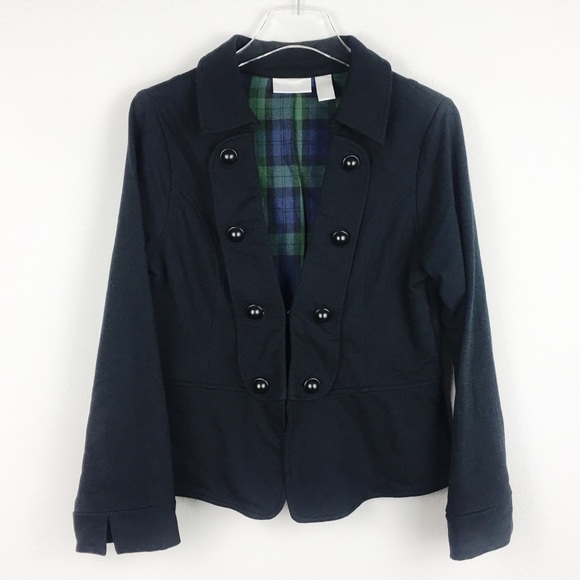 Soft Surroundings Jackets & Blazers - Soft Surroundings | Black Peplum Jacket | SMALL